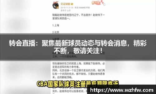 转会直播：聚焦最新球员动态与转会消息，精彩不断，敬请关注！