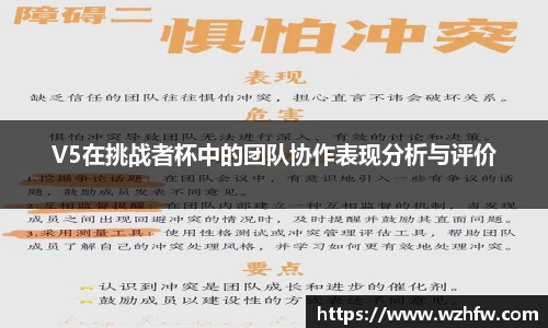 V5在挑战者杯中的团队协作表现分析与评价